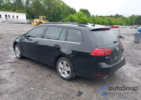 2015 Volkswagen Golf Sportwagen Tdi S 4-Door z USA, uszkodzony, nr VIN 3VWCA7AU1FM519906